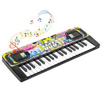 Shayson Kids Piano Keyboard, 37 Keys Electronic Piano Keyboard for Kids Multifunction Portable Music Instrument Birthday Xmas Gifts for Kids Toys for 3 4 5 6 7 Years Old Girls Boys