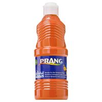 PRANG Ready-to-Use Washable Tempera Paint, 16-Ounce Bottle, Orange (10702)