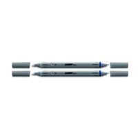 Lamy X 2 Ink Eraser And Blue Overwriter Pen (Fine)