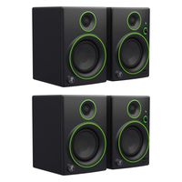 Mackie CR4BT CR Series 50W Bluetooth Multimedia Monitor Loud Speakers (4 Pack)