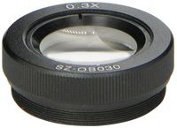O.C. White SZ-OB-030 Auxiliary Objective Lens for Prolite Microscopes, 0.3x Magnification