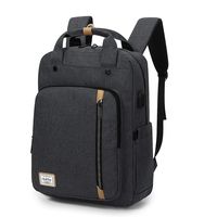 WindTook Laptop Backpack for Women and Men Travel Computer Bag School College Daypack with USB Charge Port Suits 15.6 Inch Notebook 00363-Gray