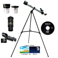 Cassini 600mm x 50mm Atronomical/Terrestrial Telescope Kit ...