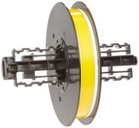 Brady B30C-500-569-YL 100' Length x 0.5" Width, B-569 Hi-Performance Polyester, Yellow BBP31 Low-Halide Tape