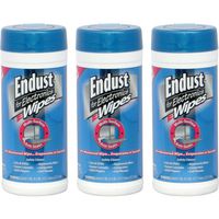 1 - Endust 259000 Anti-static Pop-up Wipes 70 Count 3 Pack, 3 Pack, pop-up, Pre-moistened, Anti-static amp; Non-streak Wipe, NOZ259000KIT