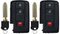 KeylessOption Keyless Entry Remote Control Car Key Fob Replacement for Prius MOZB21TG (Pack of 2)