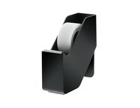 Bostitch Konnect Tape Dispenser with Premium Single-sided Tape, Sticks to Desk, Black (KT-TAPE-BLK)