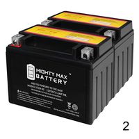 Mighty Max Battery YTX9-BS SLA Battery Replacement for Suzuki Burgman 400, 200-2 Pack Brand Product