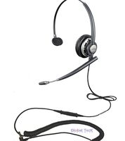 Linksys Cisco SPA Compatible Plantronics VoIP Direct Connect Wideband Headset Bundle HW291N (HW710) (Headset and Cisco Telephone Interface cable)