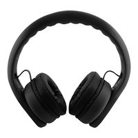 Elesound Wired On-Ear Kids Headphones Toddler Headphones with Microphone and Sharing Port Volume Limiting Headphones for Kids Safe Durable Boys Child Children Headphones Kids Black Free Mini Recorder