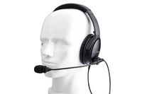 Pilot Mic Aviation Microphone Attachment. Compatible with Bose QC25 and QC35 Noise Cancelling Headphones.