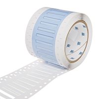 Brady PS-094-150-WT-S 1.5" Width x 0.182" Height, B-342 Heat-Shrink Polyolefin, Matte Finish White PermaSleeve Wire Marking Sleeve (Pack of 500)