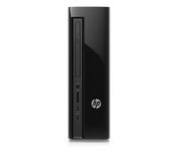 HP - Slimline Desktop - Intel Pentium processor J2900 / 4GB Memory / 1TB Hard Drive / Microsoft Windows 8.1 operating system preinstalled / Black