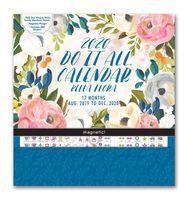 Orange Circle Studio 2020 Do It All Magnetic Wall Calendar, Bella Flora