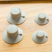 4 Pcs Laptop Cooling Feet Leg Cooler Stand Heat Reduction Pad