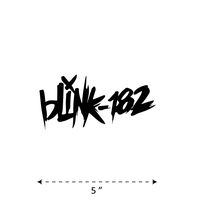 (TK-238) Blink-182 - Waterproof Vinyl Sticker for Laptops Tablets Cars Motocycles Bicycle Skateboard Luggage Or Any Flat Surface (5")