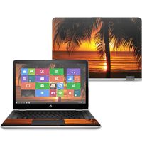 Mightyskins Skin Compatible with Hp Pavilion X360 14" (2017) - Sunset | Protective, Durable, and Unique Vinyl Decal Wrap Cover | Easy to Apply, Remove, and Change Styles | Made in The USA