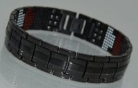 Titanium Power Energy Magnet Therapy BRACELET With 4 in 1 Function- FREE "LED FLASHLIGHT WITH KEY CHAIN" WITH YOUR ORDER- 246BR