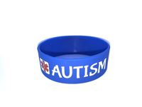 Glow in The Dark Autism Medical Alert Safety Wristband (7.5 inches)