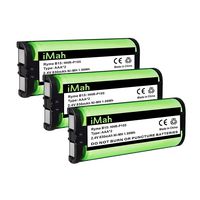 3-Pack iMah HHR-P105 Cordless Phone Battery Compatible with Panasonic HHR-P105A KX-TG5777 KX-TGA242 KX-TGA571 (Type 31) Home Handset Telephone