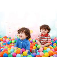 SYNTECSO Ball Pit Balls, Balls for Ball Pit Colorful Crush Proof Balls for Toddlers' Ball Pit Tent Playhouse Kiddie Pool Playpen Bounce House