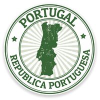 2 x 10cm/100mm Portugal Vinyl Sticker Decal Laptop Car Travel Luggage Label Tag #9293