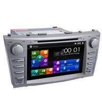 Camry Car Stereo DVD Player-Double Din in-Dash, Multimedia Receiver with Touchscreen, Built-in Bluetooth, MP3 Player, GPS Navigation, SD, AUX Input, Radio Receiver (Function Machine)