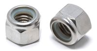 1/2"-13 Stainless Hex Lock Nut (25 Pack), by Bolt Dropper, 304 (18-8) Stainless Steel Lock Nuts