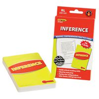 Edupress Reading Comprehension Practice Cards, Inference, Red Level (EP63063)