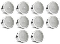 (10) JBL Control 12C/T 3" 15w 70v in-Ceiling Speakers for Restaurant/Bar/Cafe