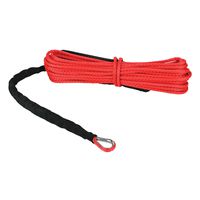 Extreme Max 5600.3206 "The Devil's Hair" ATV / UTV Winch Rope, Red
