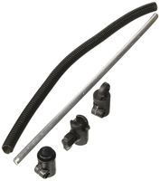 RAM MOUNTS (RAM-B-316-18-TRA1-NB Transducer Arm Mount with 18" Rigid Aluminum Rod and Open Single Socket: Compatible with All 1" Ball Base