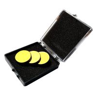 CNCOLETECH 3PCS Si Mirror Coated Gold Dia:20mm For CO2 Laser Engraving Cutting 40W-150W