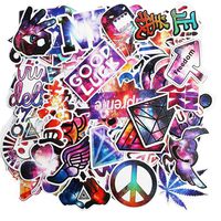 85 Pcs Galaxy Laptop Car Decal Stickers Skateboard Bicycle Car Motorcycle Snowboard Luggage Vinyl Decal Graffiti Variety Pack Cartoon DIY Styling Cool Stickers.