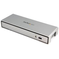 StarTech.com Thunderbolt 2 Dock - 4K - Laptop Docking Station - Thunderbolt to HDMI / USB 3.0 / Gigabit Ethernet / eSATA (TB2DOCK4KDHC)