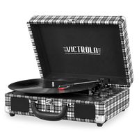 Victrola Bluetooth Suitcase Record Player with 3-Speed Turntable
