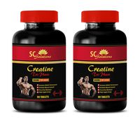 Muscle Feast creatine - CREATINE TRI-Phase 5000 Mg - PRE & Post Workout - creatine monohydrate Bulk Supplements - 2 Bottles (180 Tablets)
