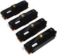 Cool Toner 4 PK Black Cyan Yellow Magenta Compatible Toner Cartridges Replacement for HP 410A CF410A CF411A CF412A CF413A for HP Color Laserjet Pro M452dw M452nw M452dn, MFP M477fdw M477fnw M477fdn
