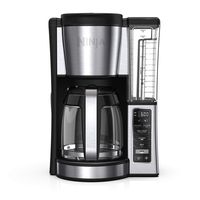 Ninja 12-Cup Programmable Brewer CE251 Coffee Maker, 60 oz, Black/Stainless Steel