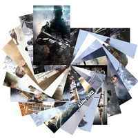 GTOTd Stickers for Call of Duty (19pcs). Basic Model#C Credit Card Music Film Vinyl Skateboard Guitar Travel Case Sticker Door Laptop Luggage Car Bike Bicycle Stickers (19pcs)