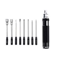 FPVDrone 8 in 1 Screwdrivers Set Hex Socket RC Tools Kit for RC Car Truck Crawler Helicopter Drone Boat