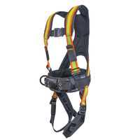 Super Anchor Safety 6101-GHL Deluxe Full Body Harness, Large, Hi-Viz