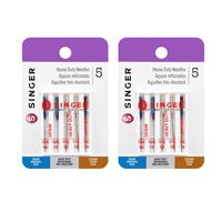 singer 75467 Universal Heavy Duty Machine Needles -5/Pkg (2)