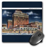 3dRose Haddon Hall Atlantic City New Jersey Beach Scene Mouse Pad (mp_170290_1)