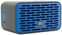 MB Quart QUB2.10201 QUBTwo Dual Driver Wireless Bluetooth Speaker with 8-Hour of Music, Blue