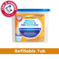 Arm & Hammer FGAH14R Moisture Absorber, Blue, 14 oz. Tub