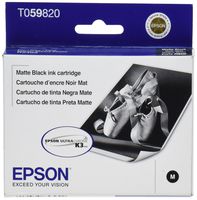 EPSON T059820 Matte Black Ink Cartridge - Stylus Photo R2400