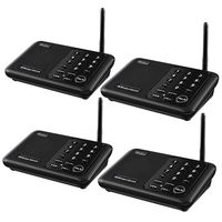 Wireless Intercom System for Home 5280 Feet Range 10 Channel 3 Code, Intercoms Wireless for Home House Business Office, Home Communication System, Room to Room Intercom Wuloo WL666