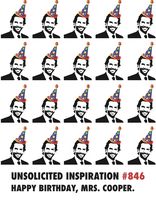 Quiplip UI786pck Birthday Card Bradley Cooper Theme (6-Pack)