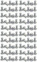 Cap SS Steel Screws 1/4" Tripod Quick Release QR Plate Camera Hex / Slot Combo (100)